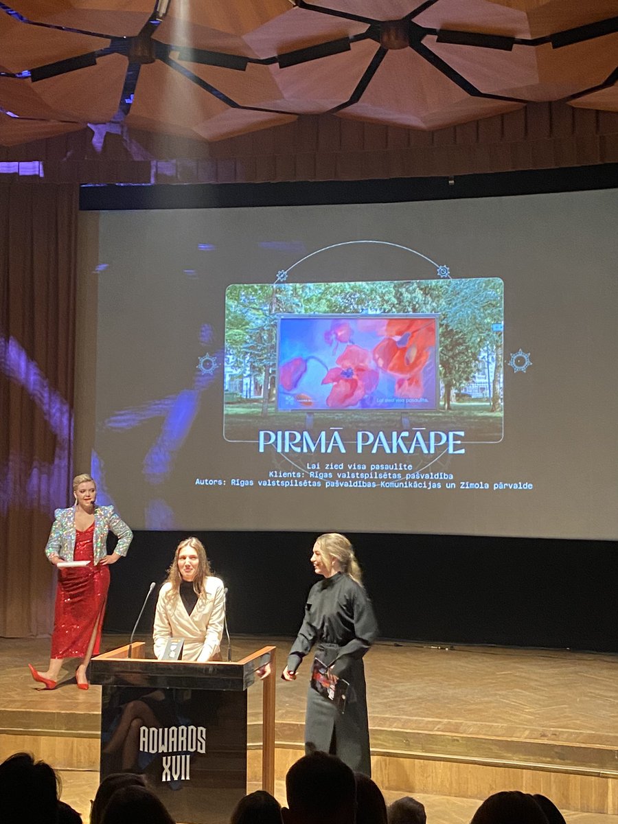 turlaja's tweet photo. 🌼 Rīgas Vasara, Lai zied visa pasaulīte, Ziemassvētki Rīgā - #ADwards balvas Rīgai, jo nu skaisti un pelnīti! https://t.co/MfJpuFGLEN