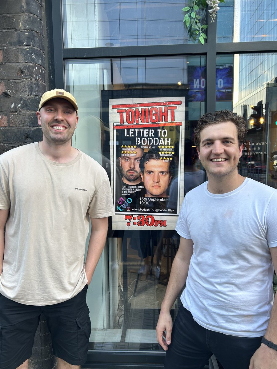 The boys are in the space!

19:30 TONIGHT <a href="/53two/">53two</a> 

Start the weekend with a bang 💥 

Tickets on door or via link - eventbrite.co.uk/e/letter-to-bo…