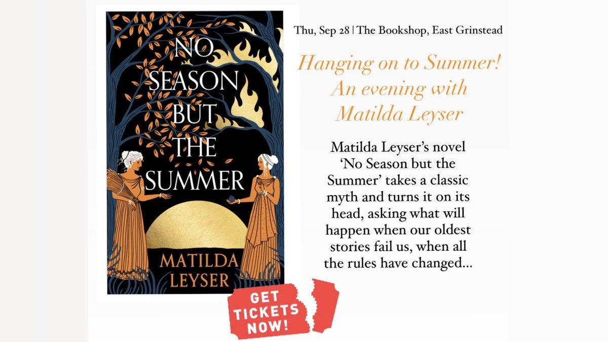 As summer ends, come and talk to me about ‘No Season but the Summer’ -Sept 28th 7pm East Grinstead Bookshop @JohnPye7 - near where I wrote the book. #WritingCommunity #writers #sussex #eastgrinstead eastgrinsteadbookshop.co.uk/event-details/…