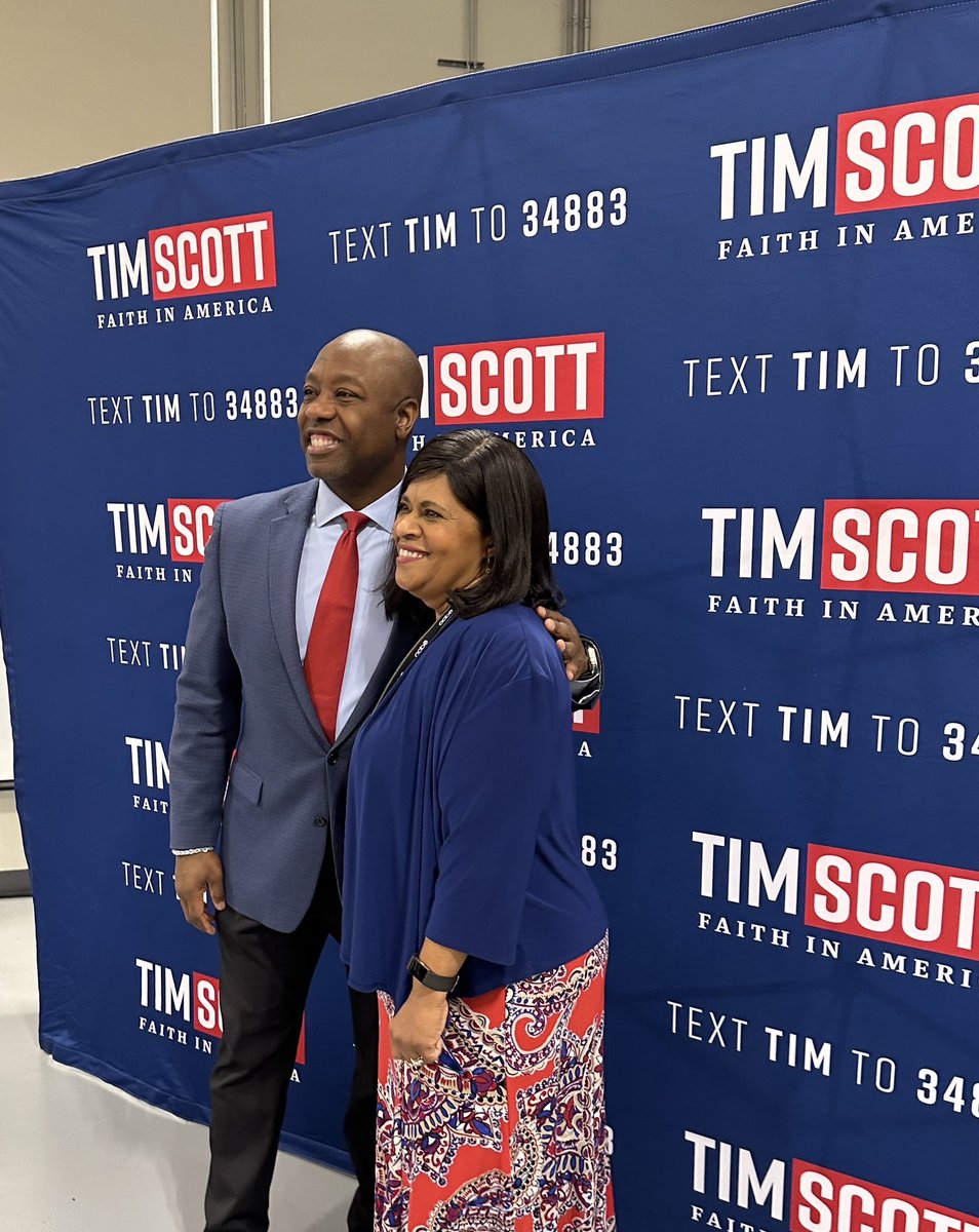 votetimscott's tweet photo. I was in the Upstate today to share my new plan to grow our economy: Build. Don’t Borrow.
I met with small business owners and industry leaders, and heard how Bidenomics and its rampant inflation impact them on a daily basis.
We must end Biden’s failed economic agenda. https://t.co/aHbNrzUG06