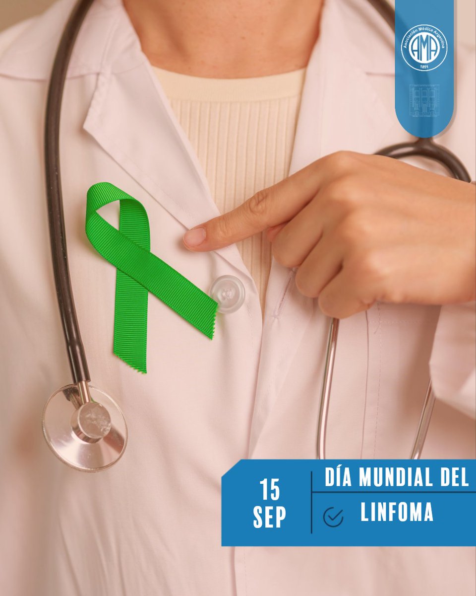 🗓️ Hoy es el Día Mundial del Linfoma.

• Los linfomas son un conjunto de neoplasias hematológicas que se desarrollan en el sistema linfático, el cual incluye los nodos linfáticos, el bazo, la glándula timo y la médula ósea, que forman parte del sistema inmunitario del cuerpo.