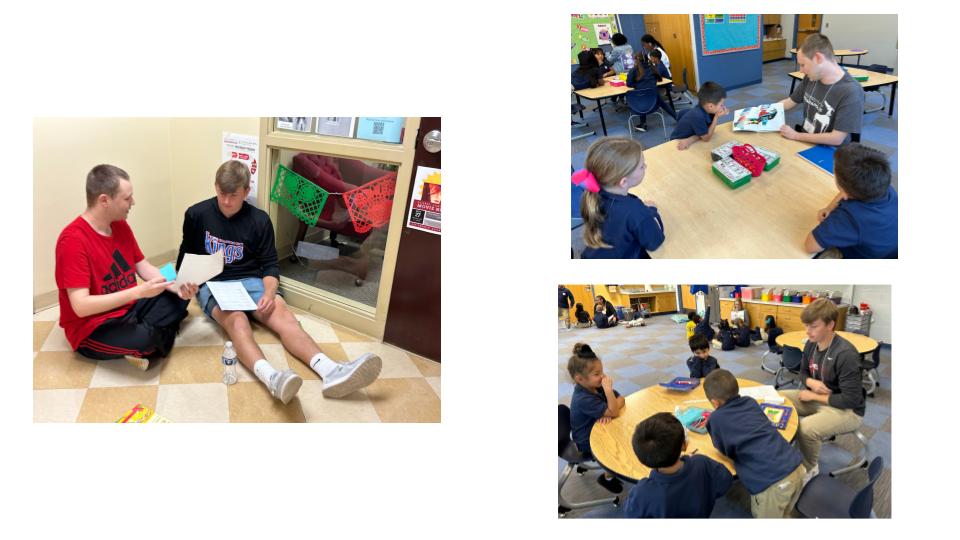 UIndySOE's tweet photo. UIndy SOE Children’s Literature class participated in read aloud lesson practice before engaging in read alouds with K-2 students at Christel House Academy CHA @ChristelHouseSA https://t.co/8dq8AKxZuy