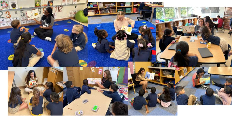 UIndySOE's tweet photo. UIndy SOE Children’s Literature class participated in read aloud lesson practice before engaging in read alouds with K-2 students at Christel House Academy CHA @ChristelHouseSA https://t.co/8dq8AKxZuy