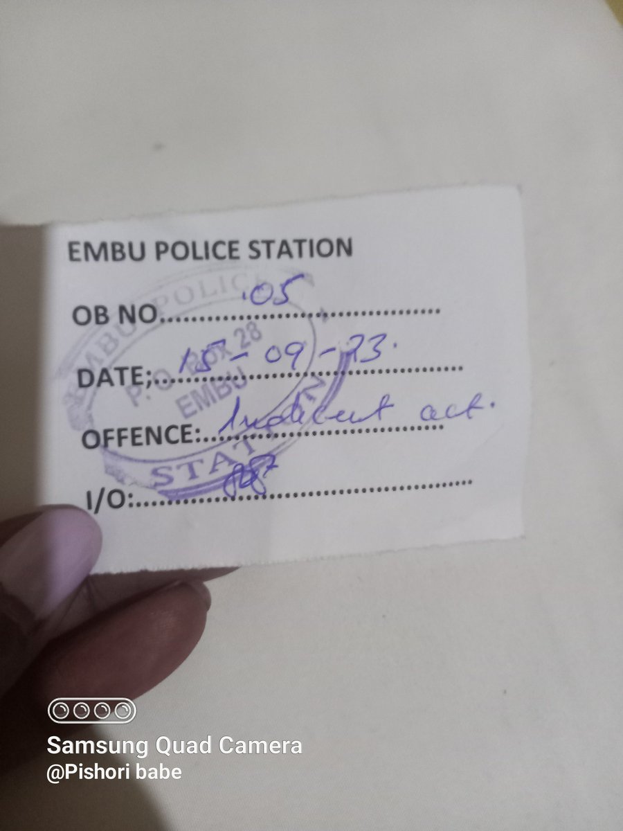 MamaPishori's tweet photo. A man grabbed my ass jana ( I slapped him on the face in self defense) and when I caused a scene he got in his car and drove away. Have turned embu upside down since morning trying to find him and apparently he's a well known business man in embu. https://t.co/sp4YmQOvvE