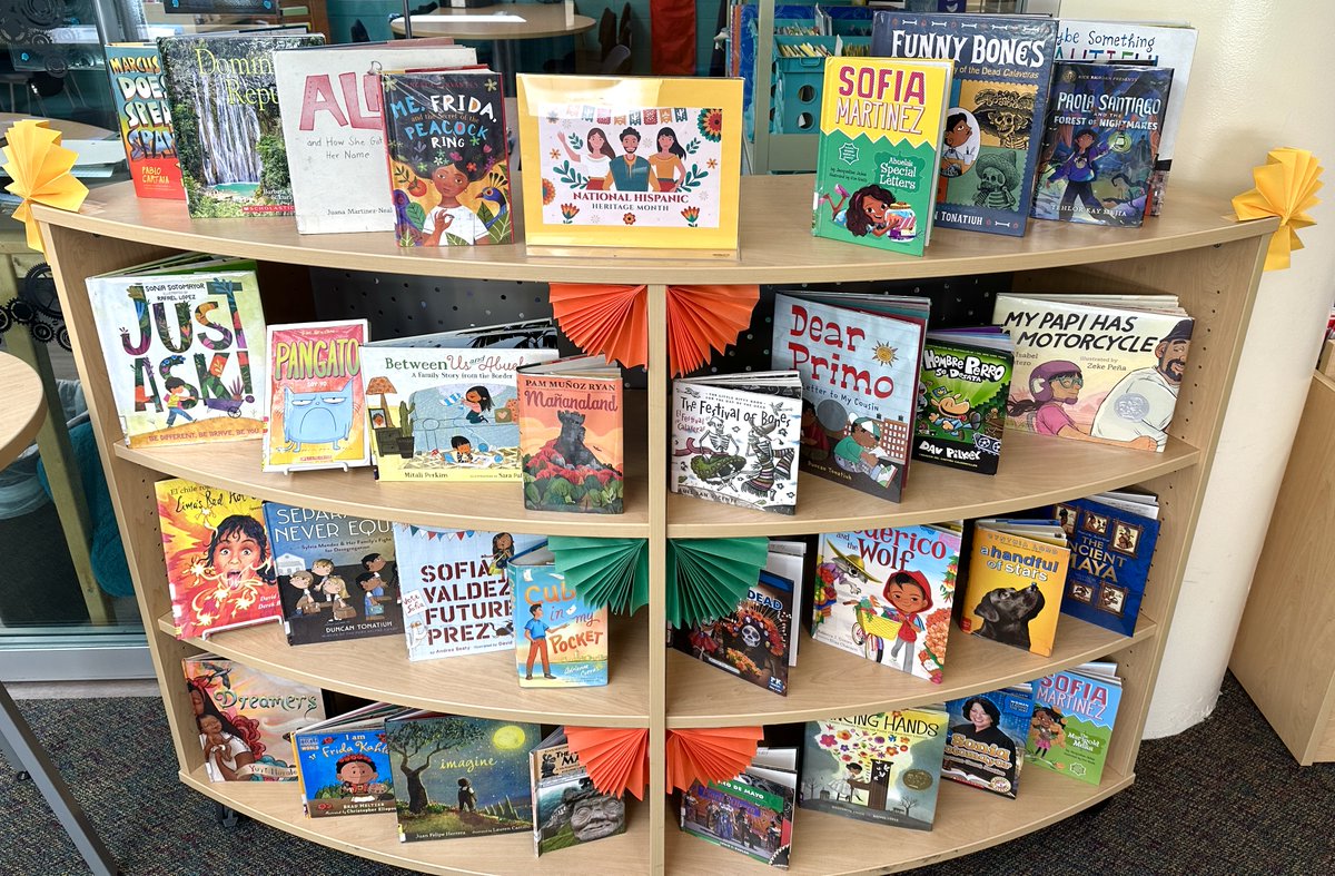 Embrace the richness of Hispanic culture this #HispanicHeritageMonth! Discover captivating stories, powerful voices, and diverse perspectives that celebrate the beauty of Latinx heritage. Let's read, learn, and grow together! <a href="/LangesMatt/">Elmwood Eagles</a> #YouBelong #Elevate203