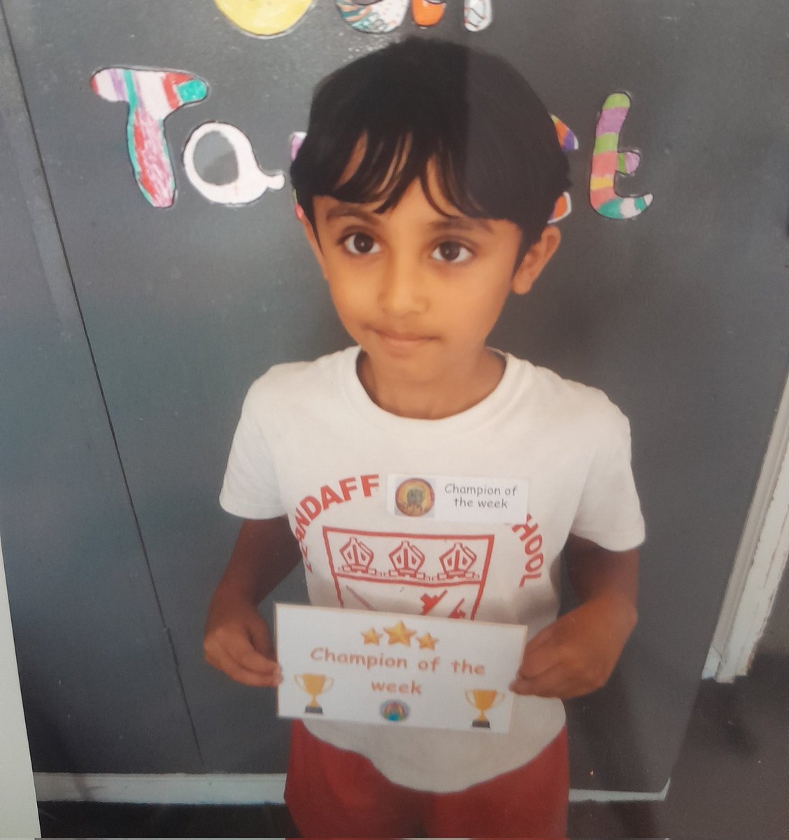 MissHewitt2LH's tweet photo. 2HM's Champion of the Week. Da iawn! @llandaffcity https://t.co/utugABnWpe