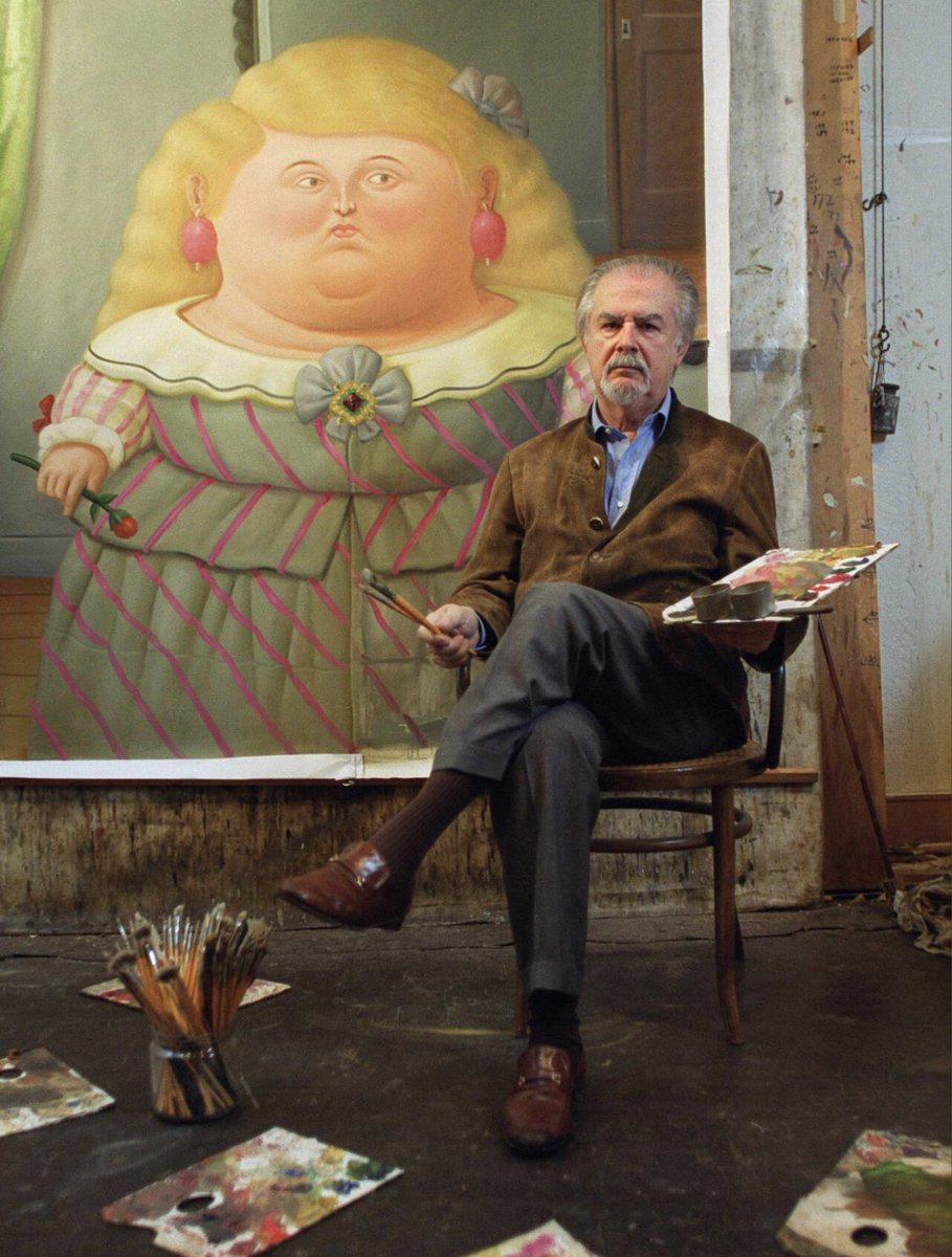 KEbergen's tweet photo. It brings me so much joy that a man known for painting portraits of whimsical rotundity looks this upset. https://t.co/dyAr9JTrSH