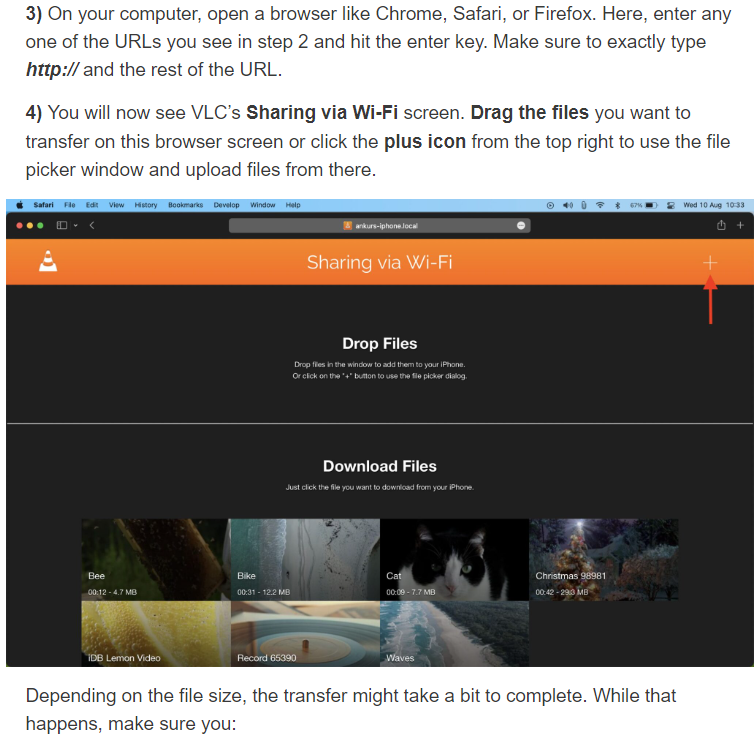 SavantOfficial's tweet photo. pro-tip and lifechanger! Play the album on your phone!
Download VLC music player on your phone, connect to same WIFI as your computer, then write the URL you get in the VLC app into your PC browser and now you can drag-drop files directly into VLC on your phone! 😍 https://t.co/oPOBjGaNAz
