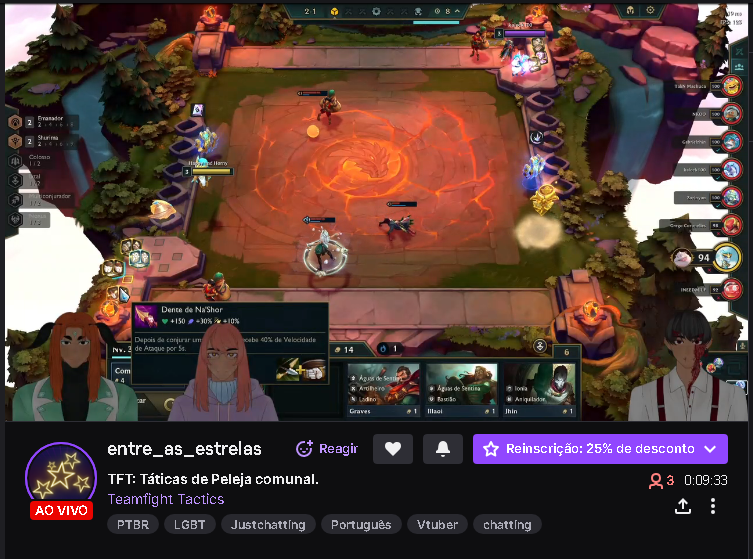 entrestrelas_'s tweet photo. Live começando!!!  

A nave Corta-Passos está decolando agora com os comandantes @Space_AI_Q, @zoradodia e @Dallen_Amigo jogando #TFT!
 
➥https://t.co/9TMaI9fV1r… 

#LiveStream #Vtubers #twitchtv #streaming #VTubersAreStillWatching #LiveOnAir https://t.co/m2YviS4BnP