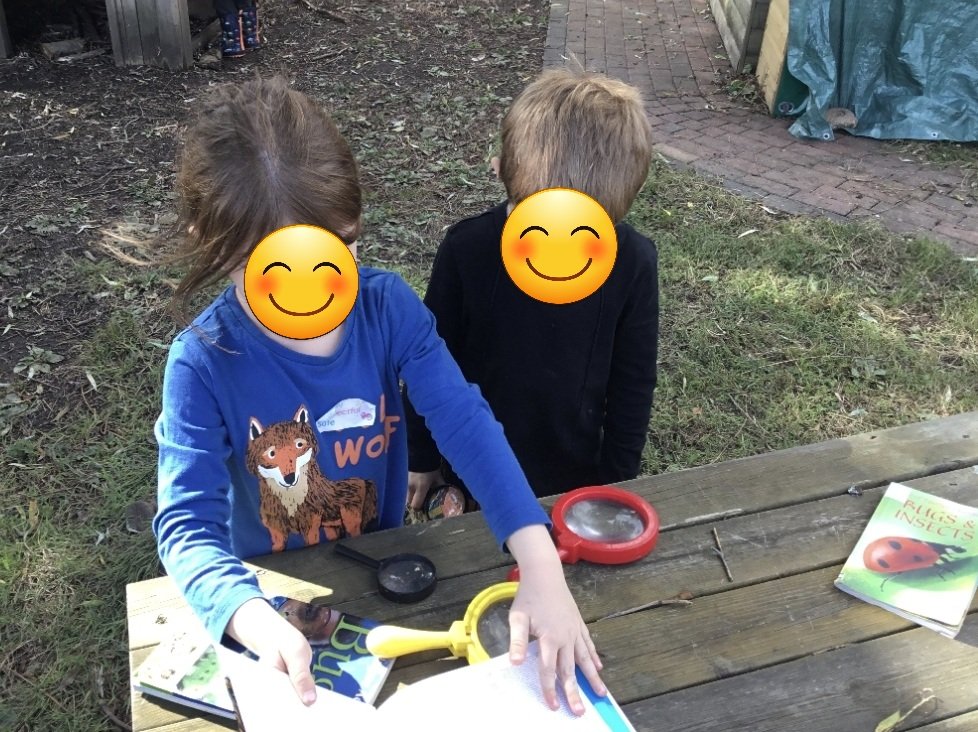 forest_StFaiths's tweet photo. The Crickets explored all areas of the Forest School site. What a brilliant first session! 😁 
@CricketsStf @StFaithsTweets 
#forestschool #childled #muddyplay #bughunting https://t.co/wgS2wk11JK