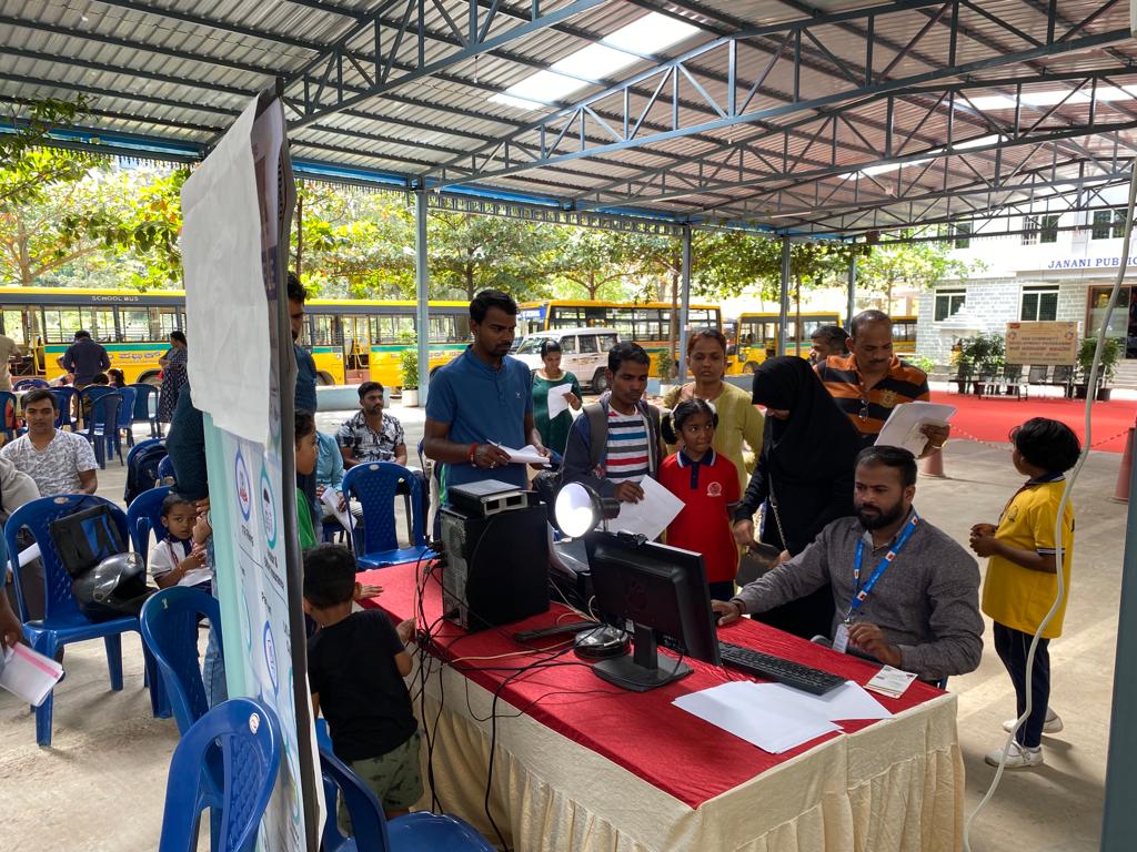 HqPostal's tweet image. #DCDP event held at Janani Public School Kadugodi under Bengaluru East Division. Event was inaugurated by Sri K Ranjith Kumar, SSPOs Bengaluru East Division. 

#DakCommunityDevelopmentProgram
#aapkadostindiapost 
#indiapost 
#UpdatedAadhaarPowerfulAadhaar