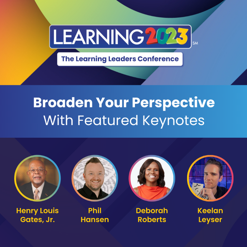 LearningGuild's tweet photo. Be a part of Learning 2023 and see what’s new and next in the world of learning. Experience the most cutting-edge program of 100+ sessions, stellar keynotes, and new pre-conference learning activities. Secure your $100 discount by Friday, October 13.
