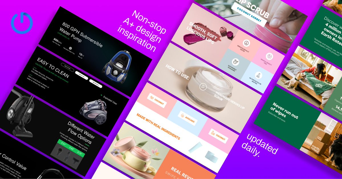 _GeorgeReid_'s tweet image. Upload an A+ Premium page 10X faster with our Figma templates

Get them here: 
creatives.georges.blog 

#itsalwaysdayone #designexamples