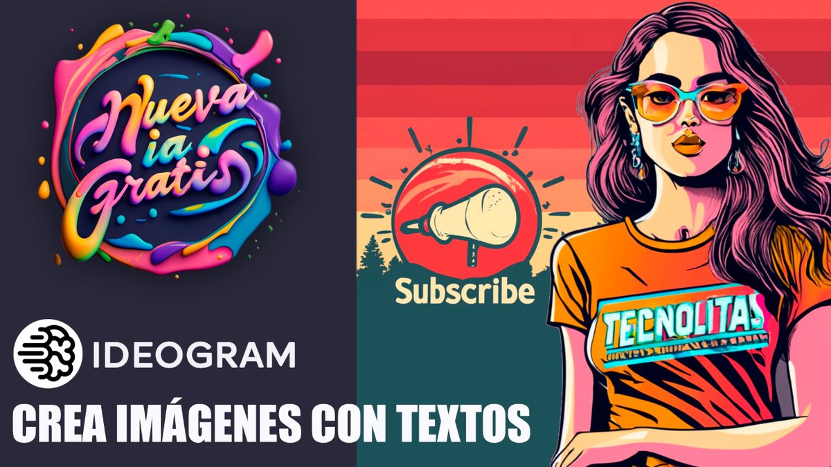Si eres un apasionado de las ilustraciones, logotipos y fotografías de producto, esta Ideogram es para ti.
Nueva IA GRATUITA!!! Crea Ilustraciones y TEXTO perfecto en tus IMÁGENES

No te pierdas el TUTORIAL COMPLETO
En YouTube 👇🏻
youtube.com/watch?v=b5uyTo…

#Indeogram #newia #gratis