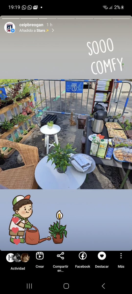 CeipBreogan's tweet photo. #ParkingDay hoy en el cole nos hemos unido a la celebración mundial del ParkingDay. Además, hemos recibido la visita del Concejal del Distrito Fuencarral-El pardo en nuestro huerto.
#ProyectoStar #MuydeMadrid https://t.co/vaokdqtKHI