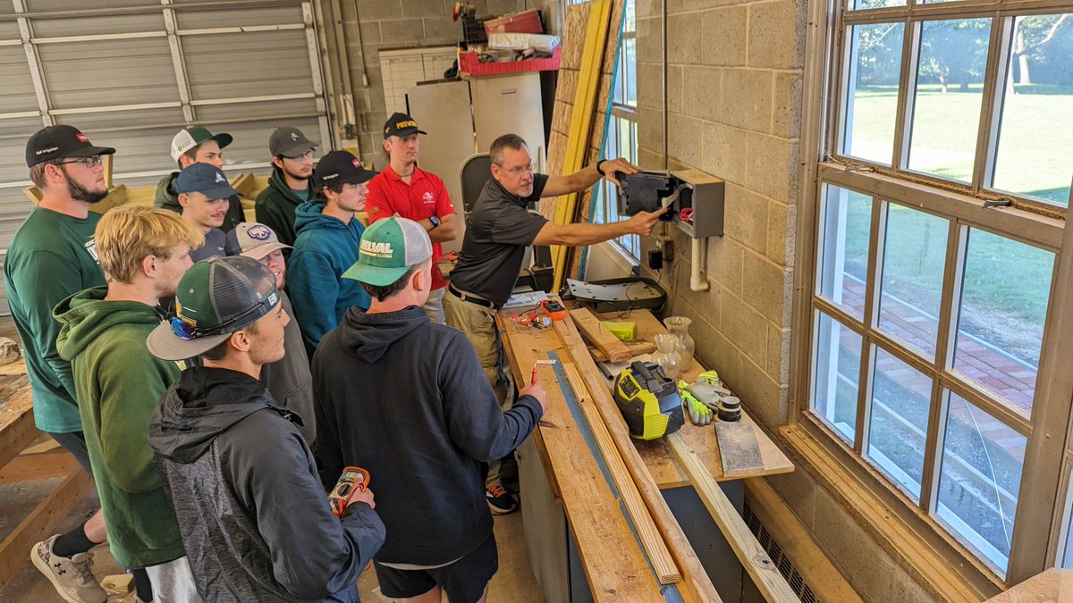DelValTurf's tweet photo. Thumbs-up to @PSUTurfRainman for the hands-on learning this am. Disassembled a golf sprinkler, glued pipe, used Teflon tape, & used a multimeter to troubleshoot on #screenfreefriday @DelVal https://t.co/ckvHWlbyz0
