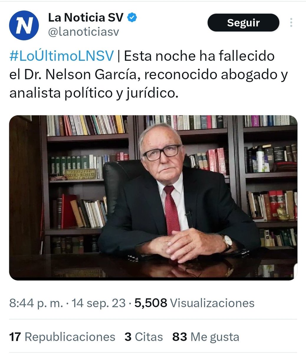 sesiwat's tweet photo. Los medios dicen que se murió un analista político y jurídico. 

Nosotras sabemos que hay un mierda p-d-f-l- menos en el mundo... https://t.co/y2PpjdC2Ix