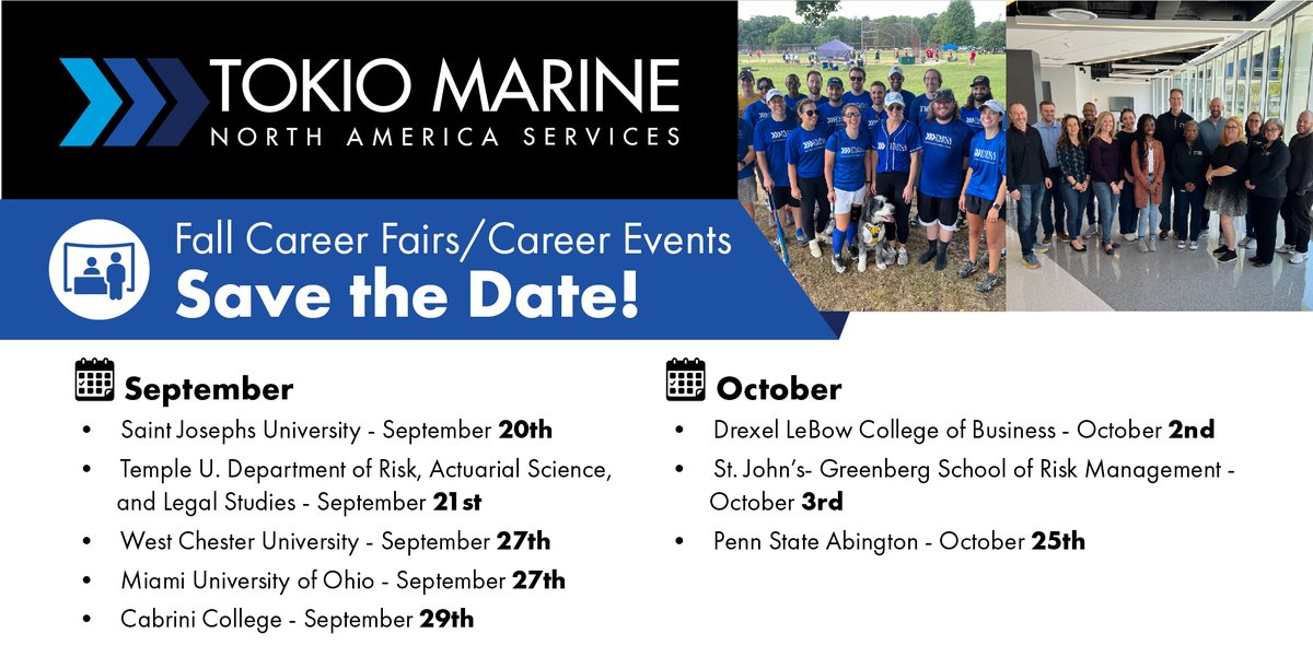 Are you a college student looking for an internship or entry-level role? Come meet our recruiters at one of these career fairs to learn about our internship program, company culture, and professional development opportunities. Learn more at bit.ly/Careers-at-TMN…