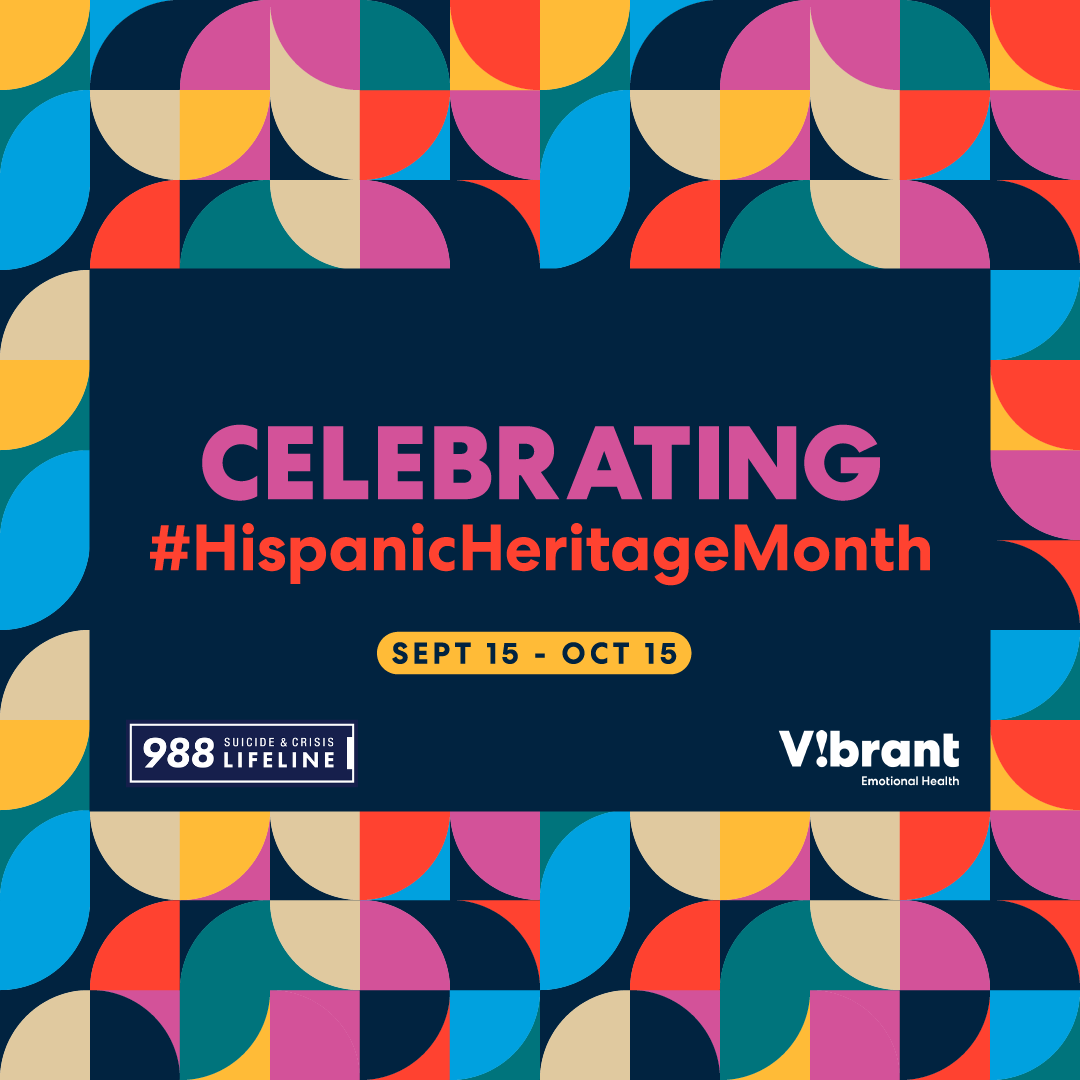 Today kicks off #HispanicHeritageMonth. DYK that the 988 Lifeline offers emotional support in Spanish via call, text and chat 24/7? If you or someone you know is struggling to cope, call 988 or text AYUDA to 988. You can also chat with us online at linea988.org/chat.