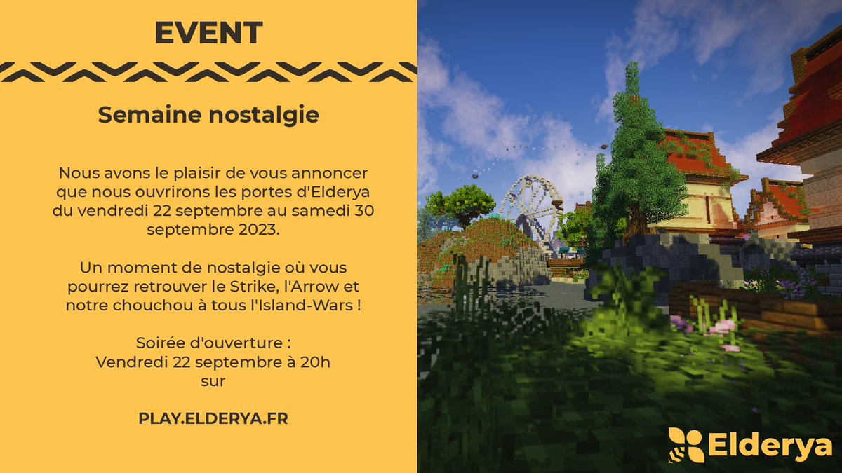 Elderya • Serveur Mini-Jeux tweet media