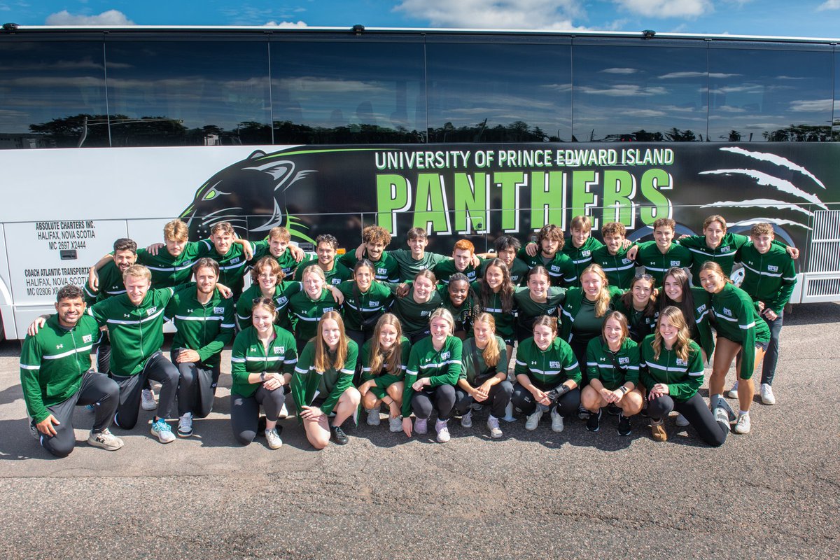 UPEIPanthers's tweet image. Thar she goes!🤩💚

A big thank you to @coachatlantic for "Pantherizing" one of their buses, which has set out on its maiden voyage!🍾

It wouldn't have been possible without the support of our donors and sponsors, as well as @UPEIAlumni. Thank you!

#GoPanthersGo