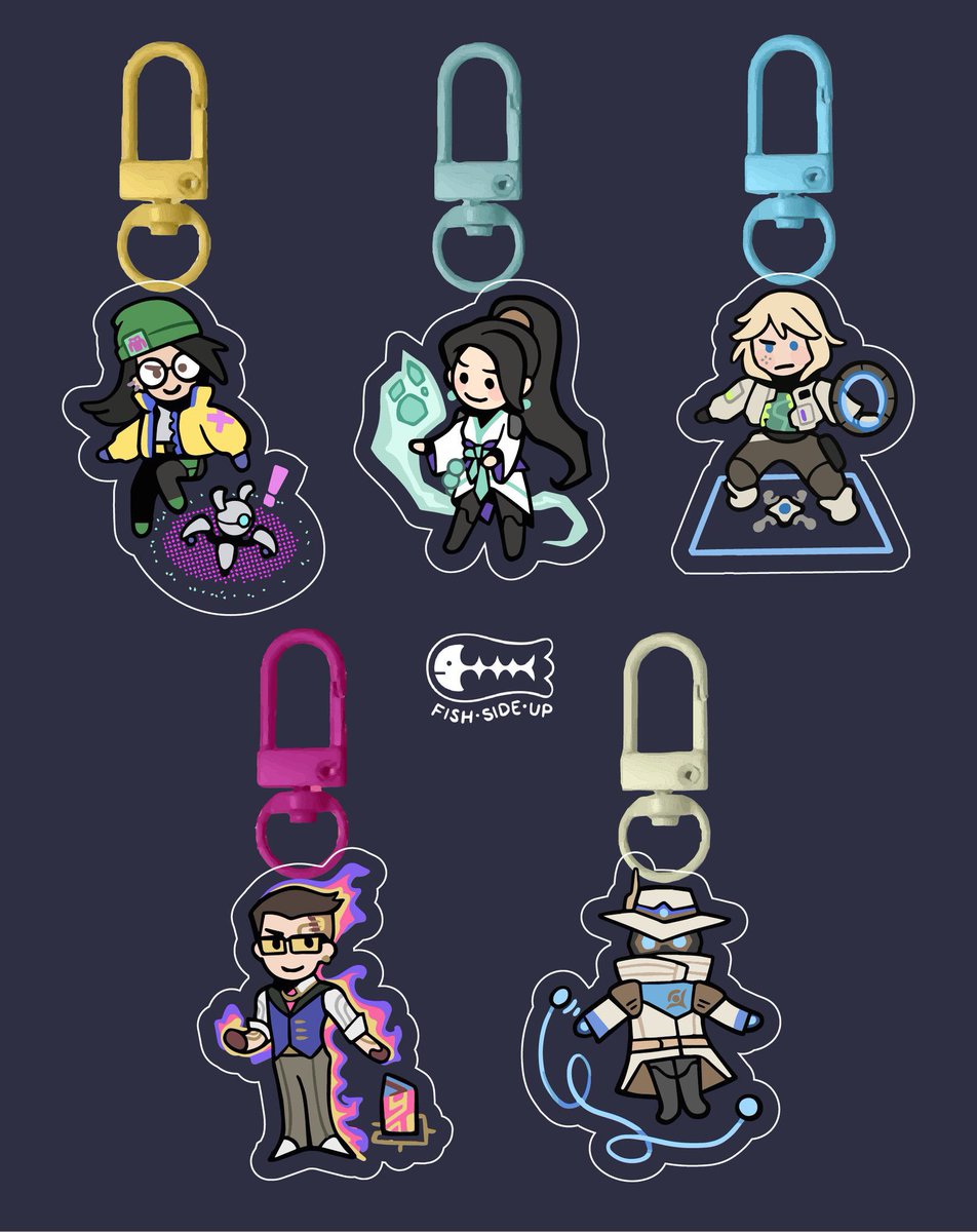 fishfriedup's tweet photo. Pre0rders end on Sept 17th! There is a duo discount if you get your favourite duo :] #valorant https://t.co/5fXLyiZsuB