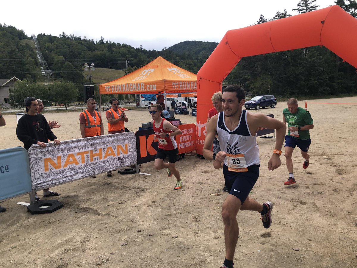 Austin started the race for us at 1:30pm! That was the latest start time for the relay.