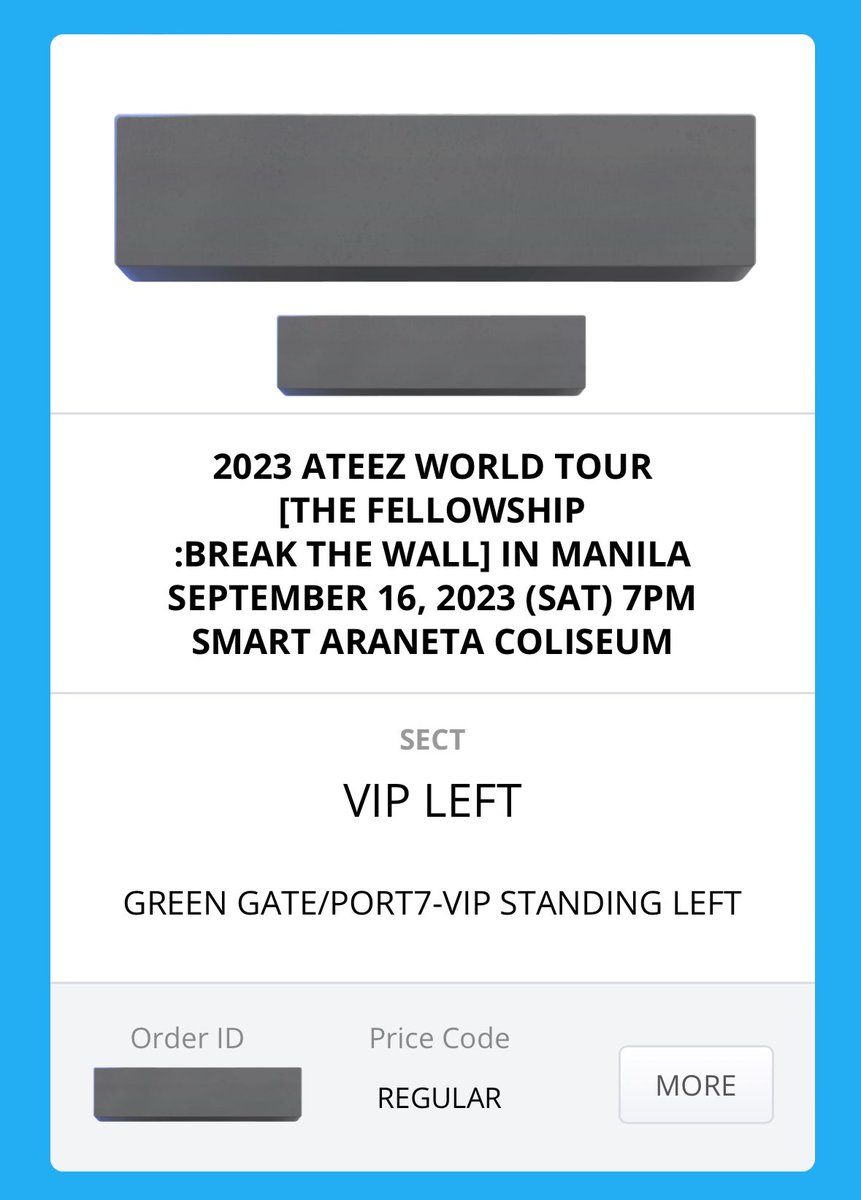 wts lfb

ateez world tour break the wall in manila vip standing w/o soundcheck
— qn : 40+ 
— original price but stil negotiable
— meet up later on dday

rfs: extra ticket

bilihin niyo na huehue sayang 😭😭