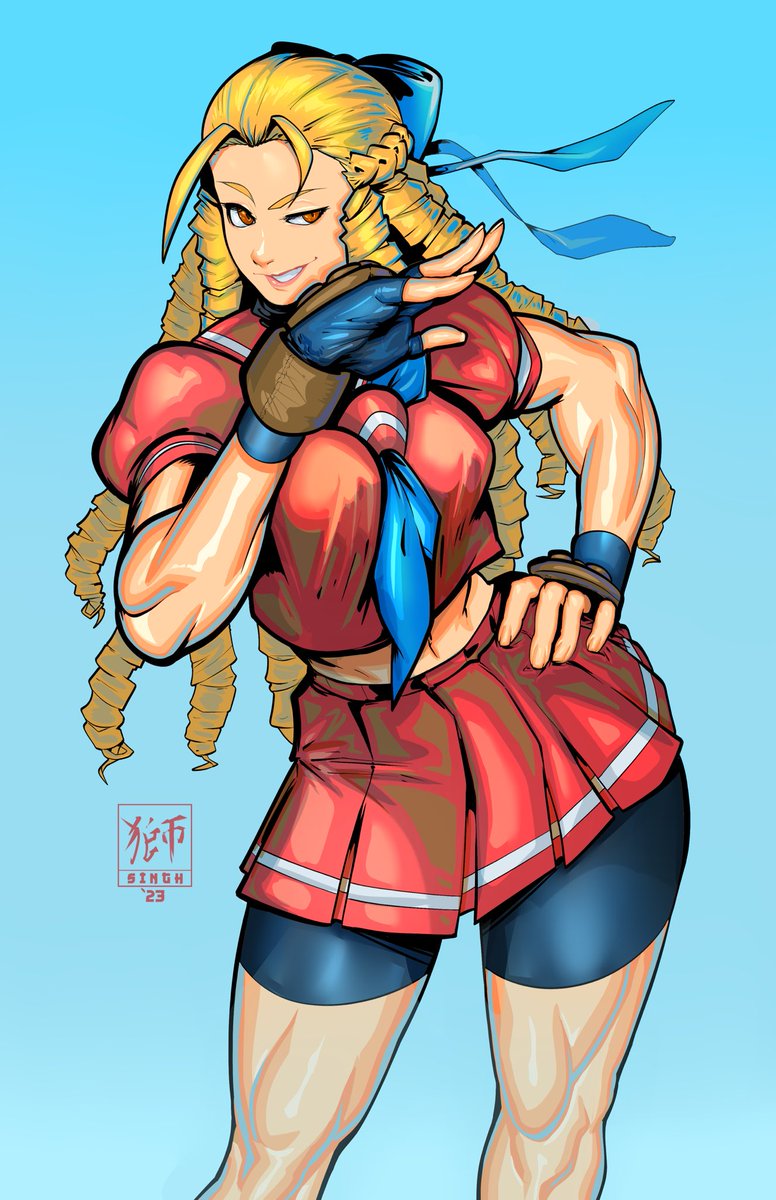 Happy Birthday Karin Kanzuki! Da smug Ojou-sama!
#StreetFighter #格ゲーキャラ描こうぜ