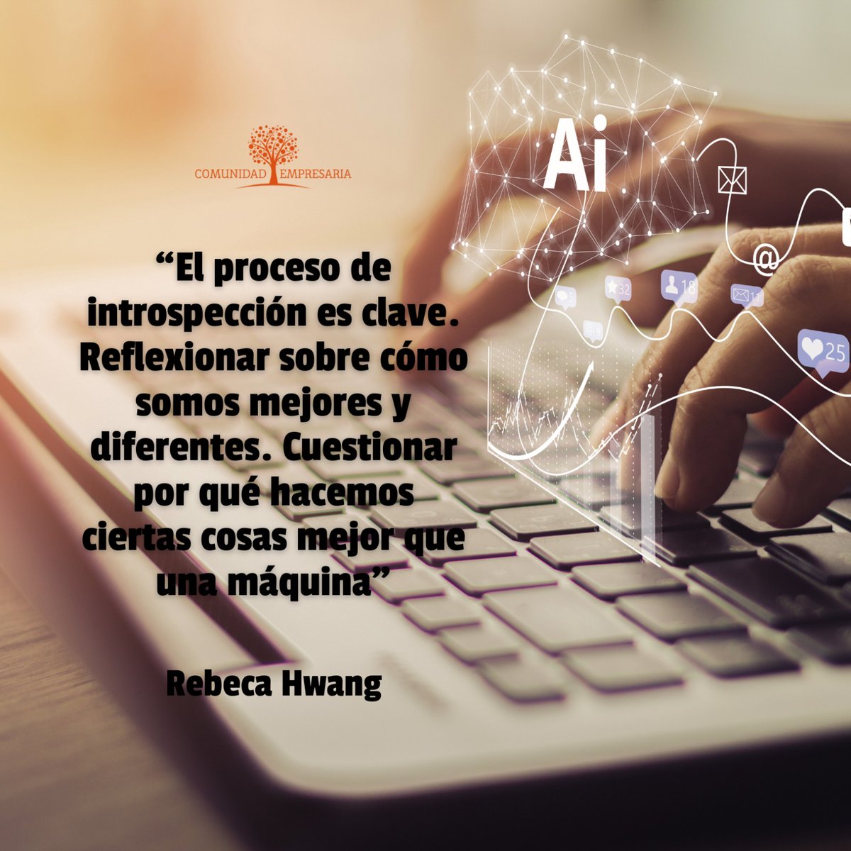 Les compartimos un fragmento de Rebeca Hwang, conocida por ser una emprendedora serial y experta en IA 🌐

#emprendedor #empreendedorismo #resiliencia #rebecahwang #tecnologia