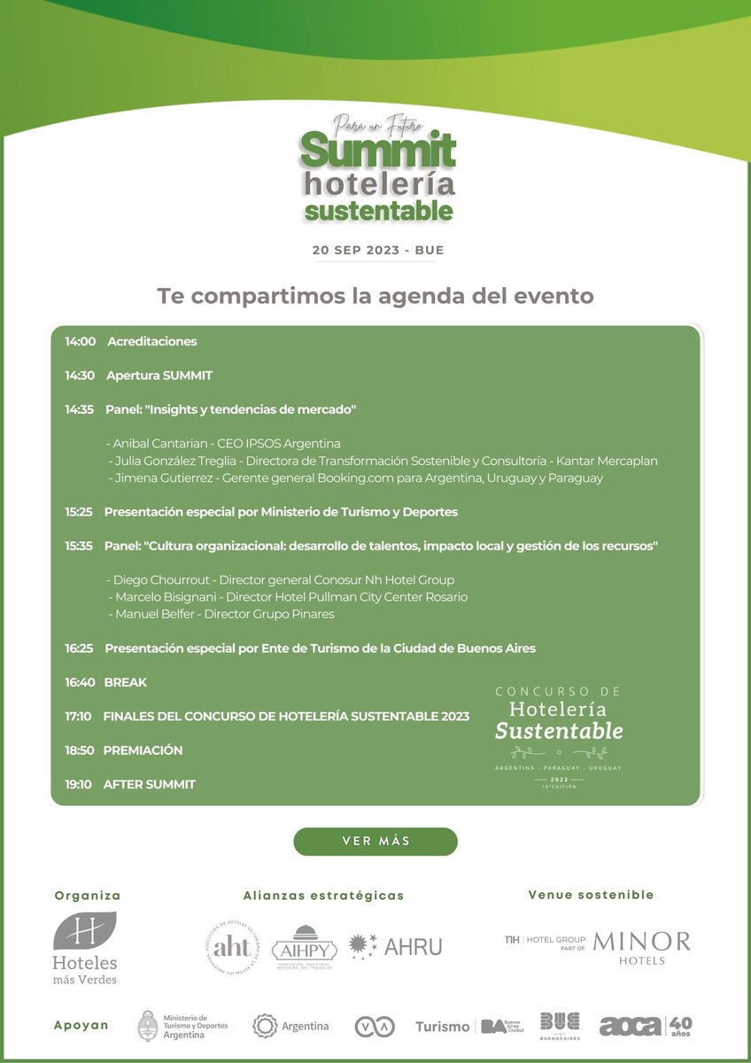 Global Consultoría Turística (@globalturistica) on Twitter photo La próxima semana estarmos en <a href="/visitbaok/">VisitBuenosAires</a> participando del Summit de Hotelería Sustentable <a href="/AHTArgentina/">AHT</a> donde nuestro CEO <a href="/jorgevallina/">Jorge Vallina Crespo</a> participará como jurado experto dede la 10ª edición del Concurso de Hotelería Sustentable, #HotelesmasVerdes ahora ya trinacional La próxima semana estarmos en <a href="/visitbaok/">VisitBuenosAires</a> participando del Summit de Hotelería Sustentable <a href="/AHTArgentina/">AHT</a> donde nuestro CEO <a href="/jorgevallina/">Jorge Vallina Crespo</a> participará como jurado experto dede la 10ª edición del Concurso de Hotelería Sustentable, #HotelesmasVerdes ahora ya trinacional