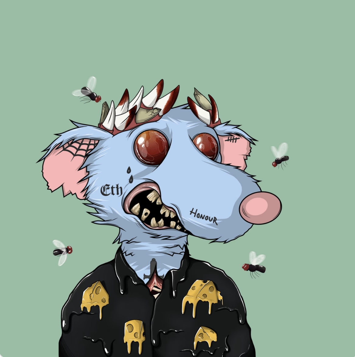I’m liking the overdosed traits on the <a href="/fatratmafia/">Fat Rat Mafia 🧀🐭</a> . Excellent work from @TheRatFather7 and team. #FRM
