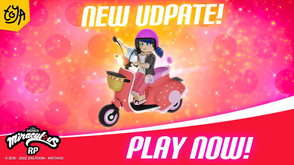 Toya Play on X: ✨ Weekly Update in Miraculous RP✨ ✨ New