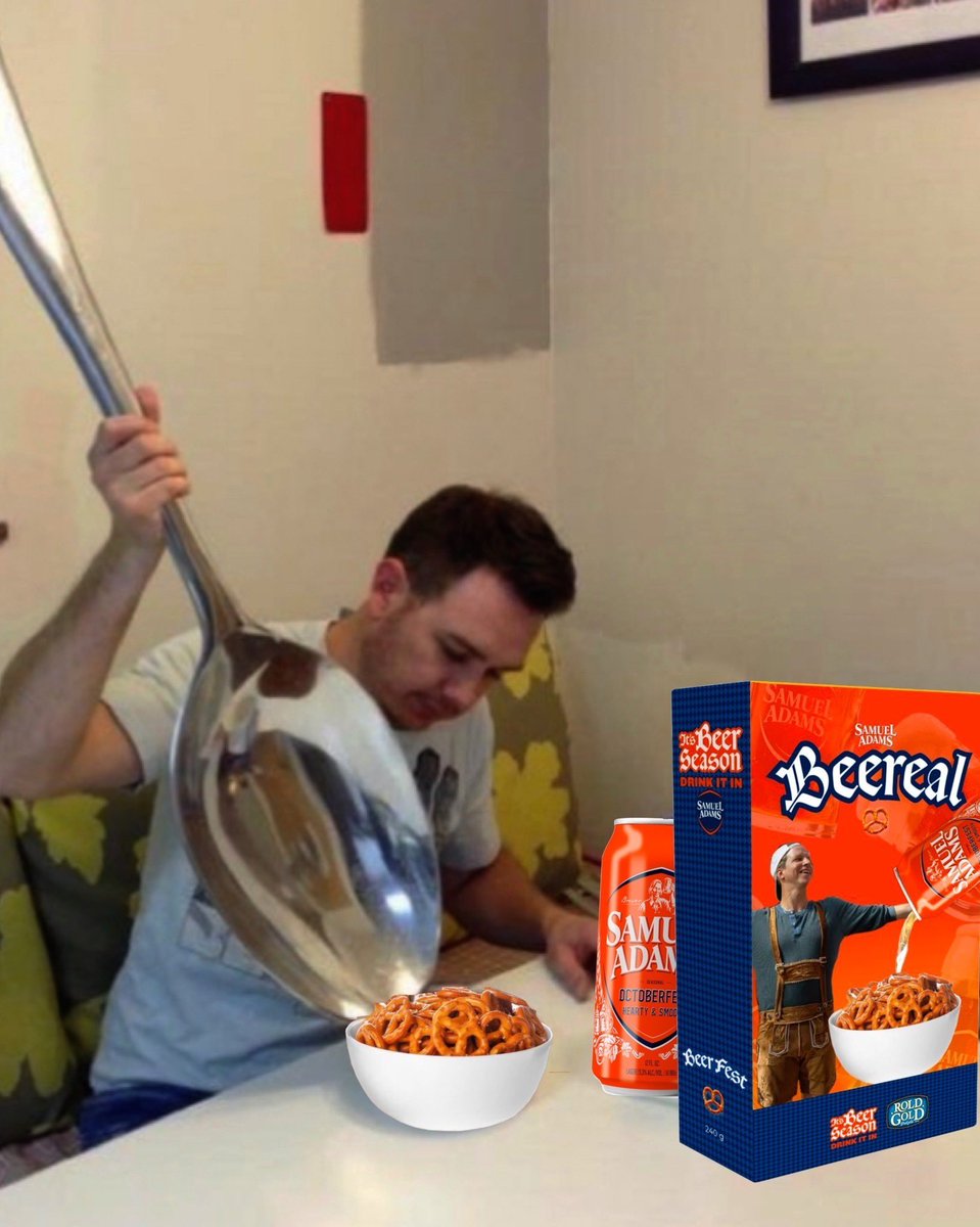 Breakfast of champions during Beer Season.