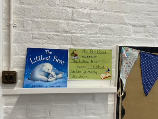 InfantSandwich's tweet photo. We've supported and welcomed our children into school this term with some fabulous key texts. Staff across the school have explained why the texts are so lovely. @AquilaTrustUK #love4reading #love4learning #recommendations #books #stories https://t.co/bPPYk4nzcn