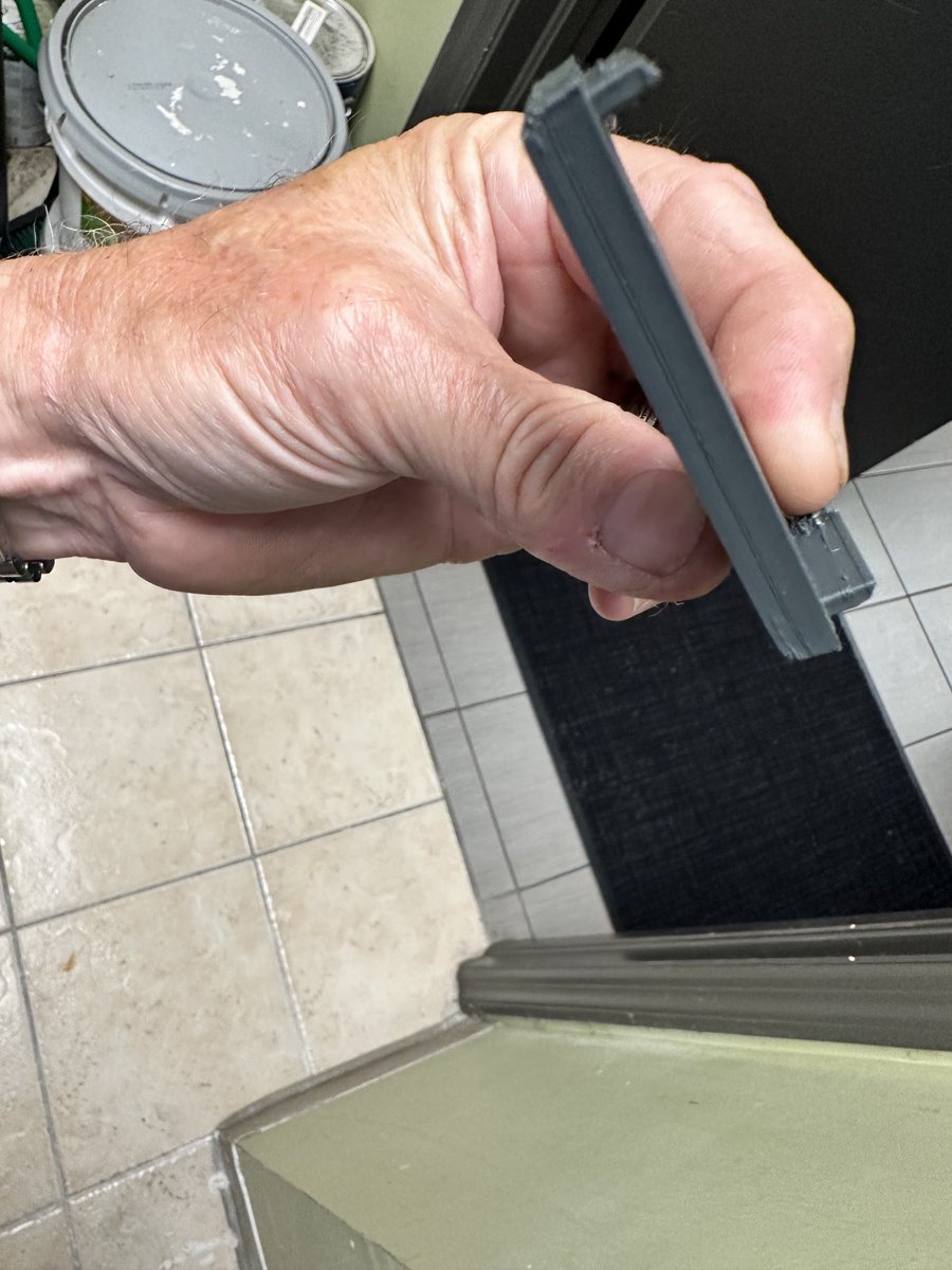 heinz_skip's tweet image. When your inspector says you blanks in your electrical panel you just print some out. Nothing big or fancy, but still made right in my office as I continued to work on other projects. Trying to make JR Wilson, proud.😎