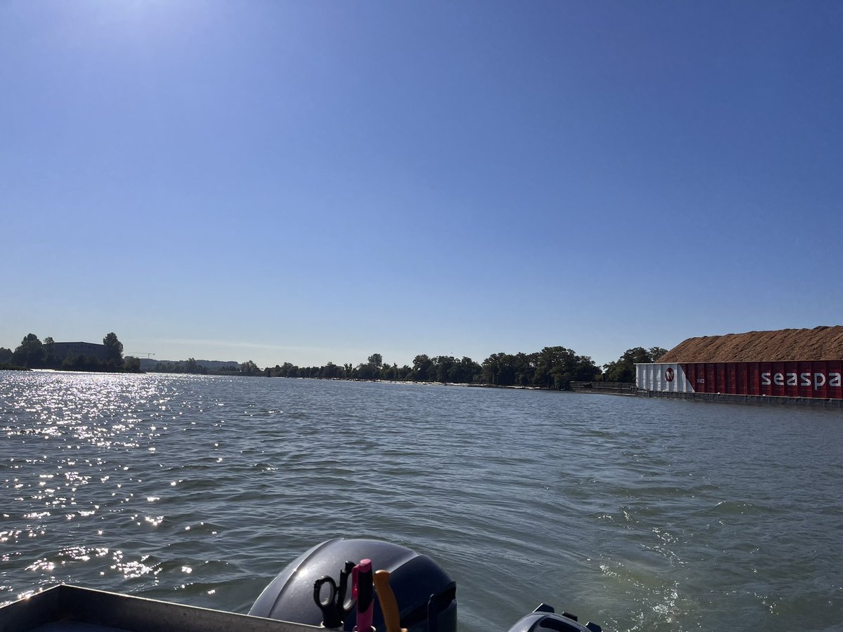 Thrilled to be touring #MightyFraser North Arm with <a href="/PSF/">PACIFIC SALMON FOUNDATION</a> <a href="/yvrairport/">YVR</a>