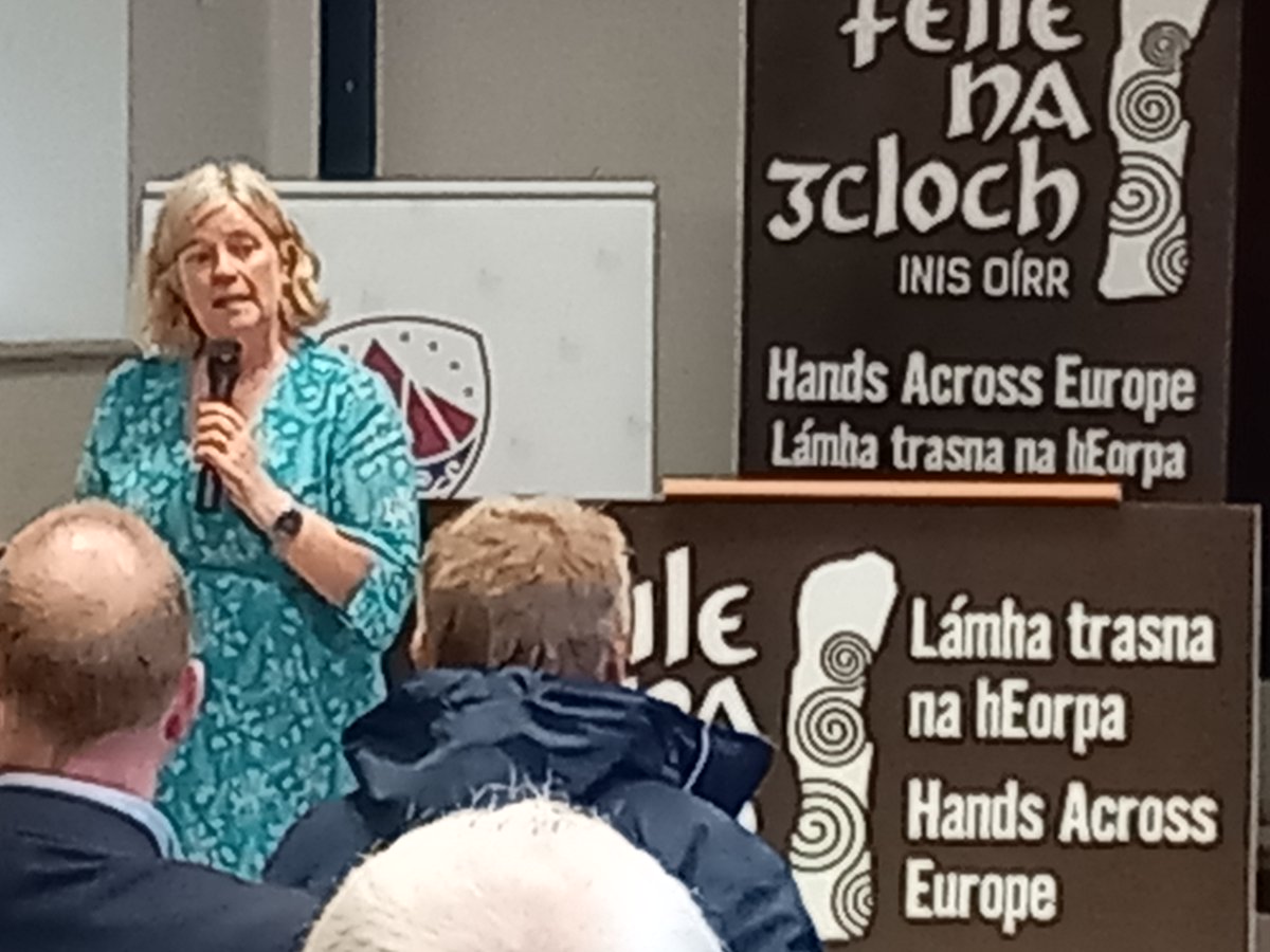 Feile na gCloch Civic reception #galwaycountycouncil 
 #comharcaomhanteo, #princestrust, #drystonewall #unescoworldheritage, #heritagecouncil, #inisoirr,