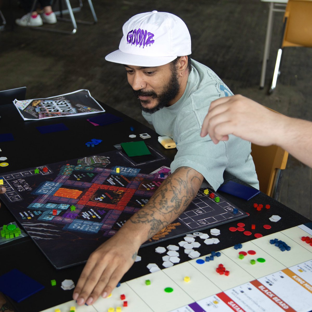 Play test the Goonz board game at our pop up in Brooklyn NY! 👺

• Sep. 16 from 3 - 6 PM
• Sep. 17 from 12 - 3 PM

📍 251 Grand St