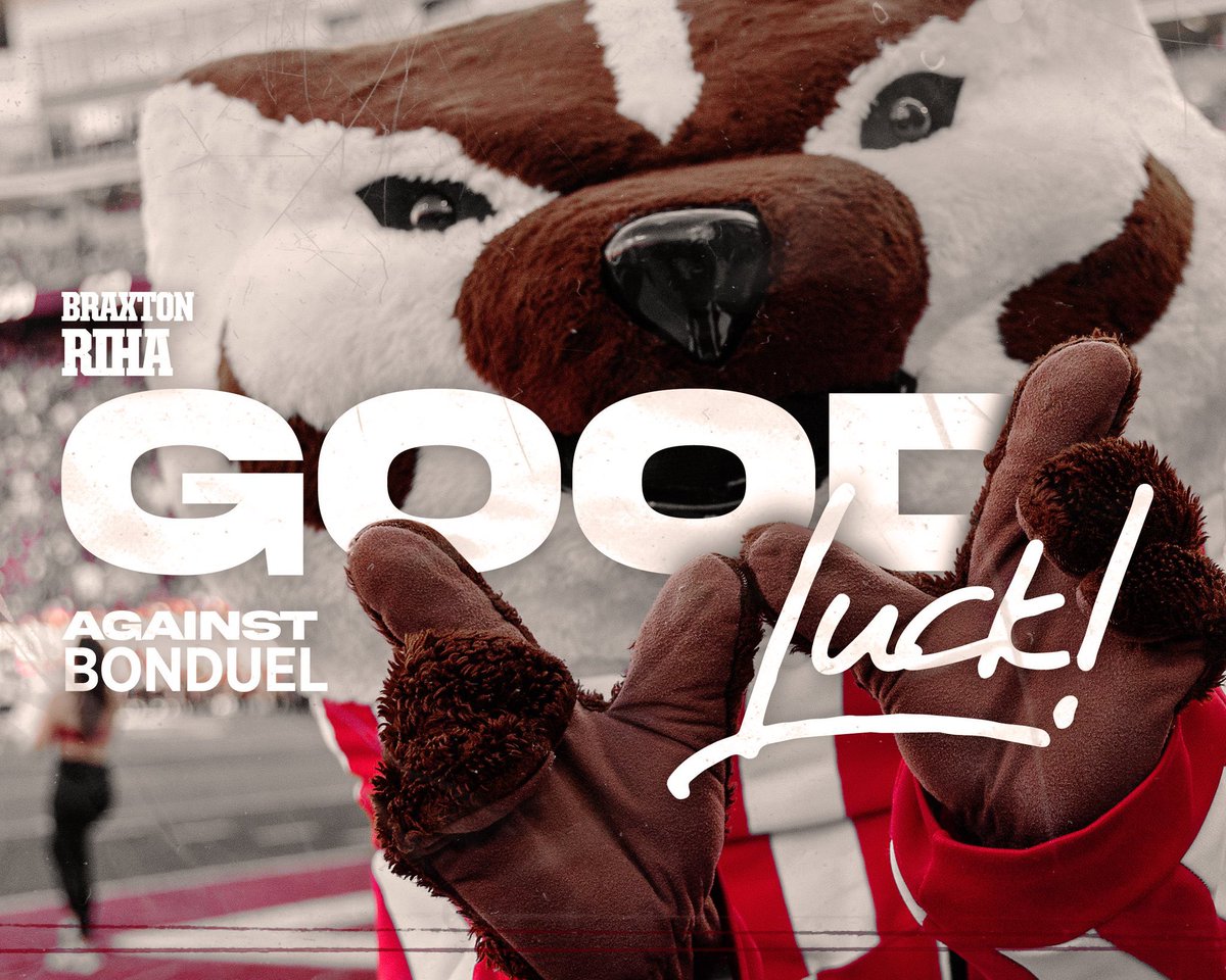 Braxton Riha (@rihabraxton) on Twitter photo Thank you for the wishes <a href="/CaseyRabach_61/">Casey Rabach</a> excited to see Badger’s football tomorrow!@UWBadgers Thank you for the wishes <a href="/CaseyRabach_61/">Casey Rabach</a> excited to see Badger’s football tomorrow!@UWBadgers