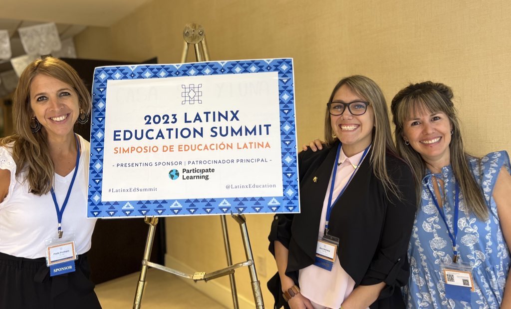 TOY2023 Team  together at <a href="/LatinxEducation/">LatinxEd</a>!

<a href="/ParticipateLrng/">Participate Learning</a>  <a href="/ceci_camarero/">☆Cecilia Camarero☆꧂</a> <a href="/Ms_Ana_Herrera/">Ana Herrera</a> #UnitingOurWorld