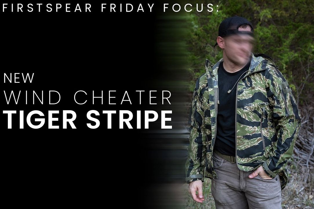 1stspear's tweet photo. FS Friday Focus β Tiger Stripe Wind Cheater
The classic Wind Cheater, reimagined. USA made and designed to withstand the harshest weather conditions. While supplies last.
https://t.co/w0a151w4Vt
#FirstSpear #BuiltForTheX #BuiltForTheNext #FridayFocus #TigerStripe #WindCheater https://t.co/8OyyiGQ2ja