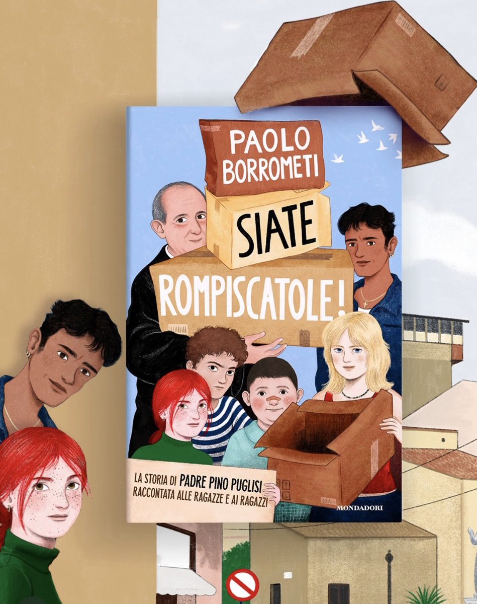 paoloborrometi's tweet photo. Siate rompiscatole! 

Sono le 8 di sera di trent’anni fa. A Padre Pino Puglisi si avvicinano i killer mafiosi, fingono una rapina, lui li guarda e con un sorriso gli dice “vi stavo aspettando”. A quel punto il colpo di pistola alla nuca. Mortale. 

Immortale, invece, rimarrà il suo sorriso. Padre Pino, 3P, ovvero l’uomo che ha sconfitto la mafia con il sorriso ed un pallone dato ai ragazzi. I ragazzi a cui faceva vedere una vita diversa, rispetto a quella mortale delle mafie. 

A 30 anni dal suo omicidio ho avuto l’onore di scrivere un libro su di lui. Perché il ricordo diventi sprone ad essere rompiscatole, come lui ci insegna. 
È una grande emozione consegnarvelo e lo è ancor di più la lettera che Papa Francesco mi ha scritto e che troverete pubblicata all’interno. 
Papa Francesco ne anticipa di fatto la Santità, definendolo un “Santo della porta accanto”. 

Padre Pino #Puglisi si rivolgeva innanzitutto ai ragazzi, invitandoli ad andare controcorrente. E ad essere liberi!