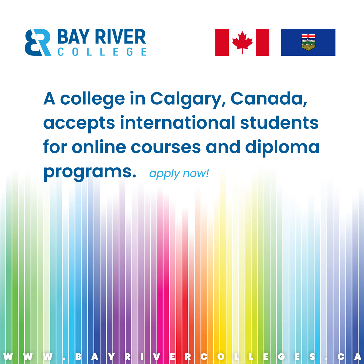 A college in #Canada is now welcoming international students to join various diploma programs 🌟 Apply today & achieve your academic dreams 📚 Explore programs & courses here: bayrivercolleges.ca

#DiplomaPrograms #College #CanadaStudyPermit #CanadaStudentVISA #Calgary #YYC
