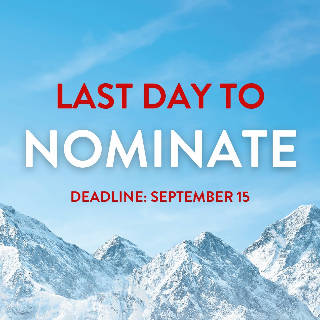 Nominations will be closing today, September 15, at 11:59 PM ET!! This is your last chance to nominate Latino trailblazers in your community for their chance to win a $10,000 grant for their nonprofit.

Nominate at coorslightlideres.com!