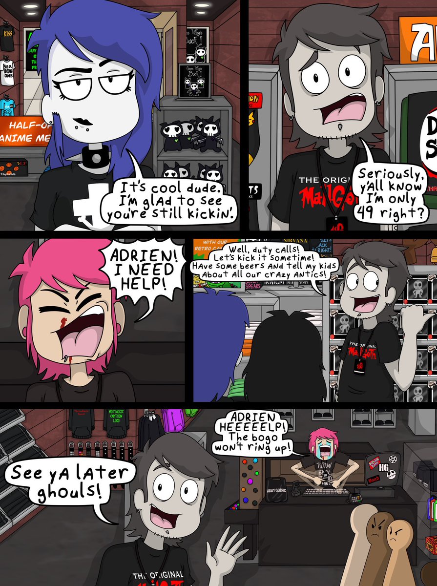 CountVGhoul's tweet photo. Chapter 5 pages 21-23 https://t.co/8heGclF8FY