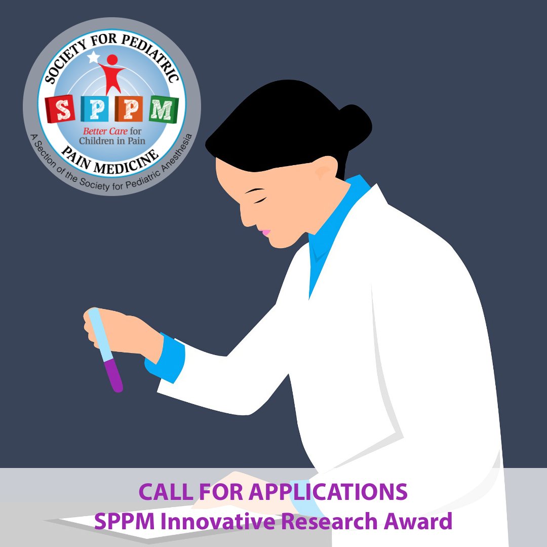 This one-time $2,000 award is designed to help SPPM members create an innovative research program for pediatric pain medicine-related patient care. Submission deadline: November 30, 2023 Application information: ow.ly/uzMH50PMaq9 #PedsPain #PediatricPainMedicine