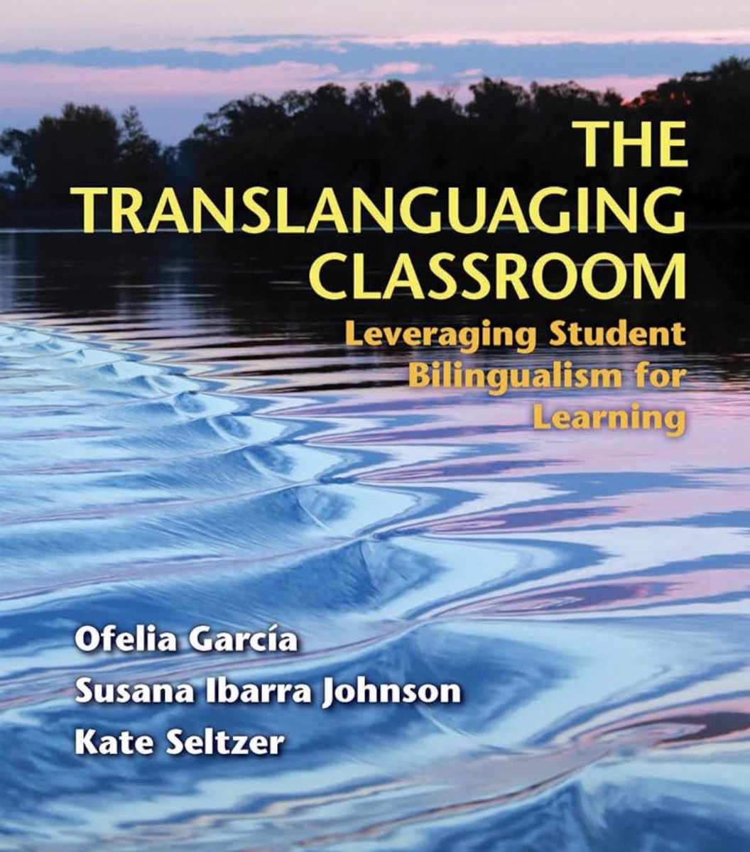 Some news: we are writing a 2nd edition of THE TRANSLANGUAGING CLASSROOM! 🎉 We want to include some reader testimonials, so if you’ve used the book, please tell us about it via this short form: tinyurl.com/4fyy7kpw And please retweet/pass on to others too! Thank you!!