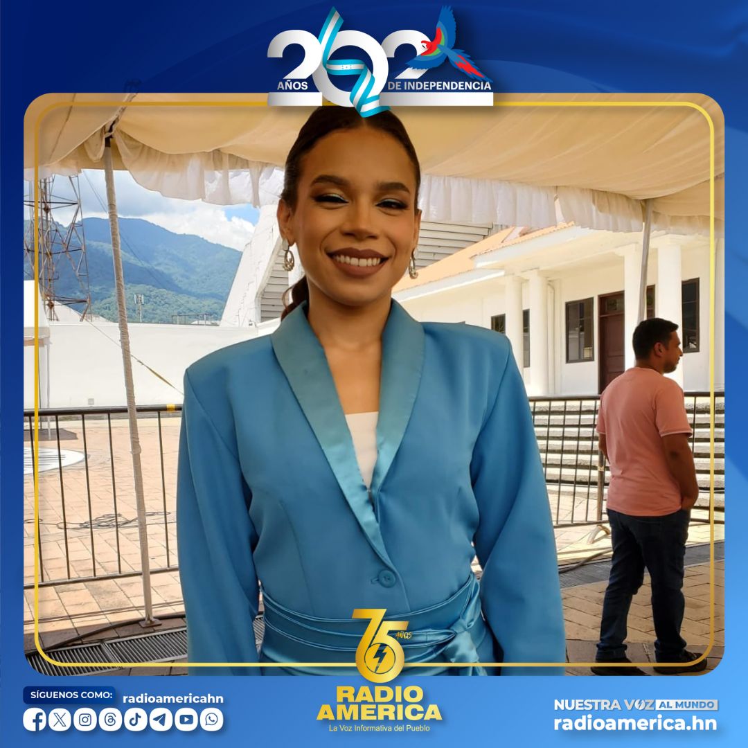 #FiestasPatriasConLaAmérica 
La cantante Angie Flores es la encargada de entonar las notas del Himno Nacional a las 12:00 del mediodía.

#202AñosdeIndependencia #FiestasPatrias2023