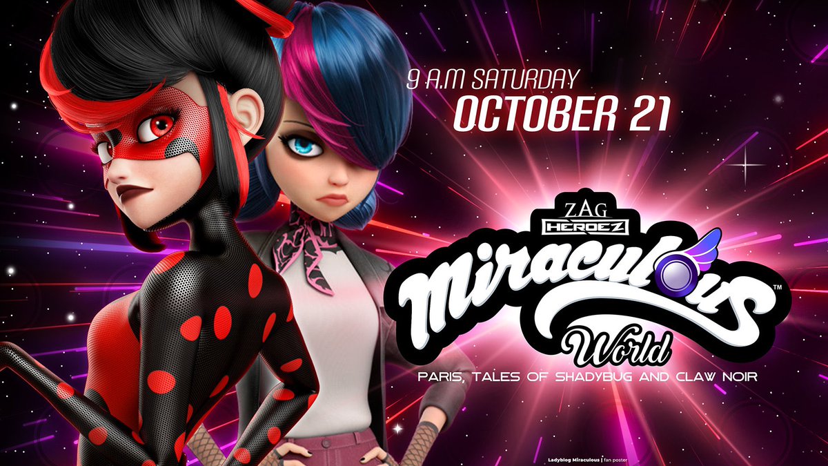 #MLBSpecialSpoilers
GUYS IM SCREAMING LOOK AT SHADYBUG AND MARINETTE?!!?! AND THE SPECIAL IS OUT OCT 21ST?!?
